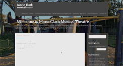 Desktop Screenshot of marieclark.asn.au